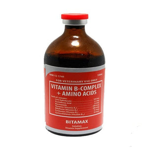 Bitamax Vitamin B-Complex + Aminoácidos + Extracto de Hígado 10ml
