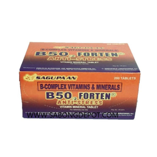 B50/2 Forten (200 Tablets per Box)