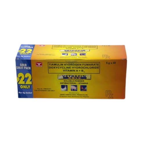 Vetracin Gold Powder 5g (48 Sachets)