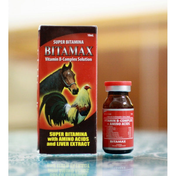 Bitamax Vitamin B-Complex + Amino Acids + Liver Extract 10ml - Sabong Depot