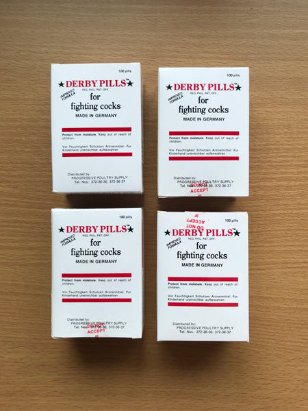 Derby Pills (100 tabletas cada caja)