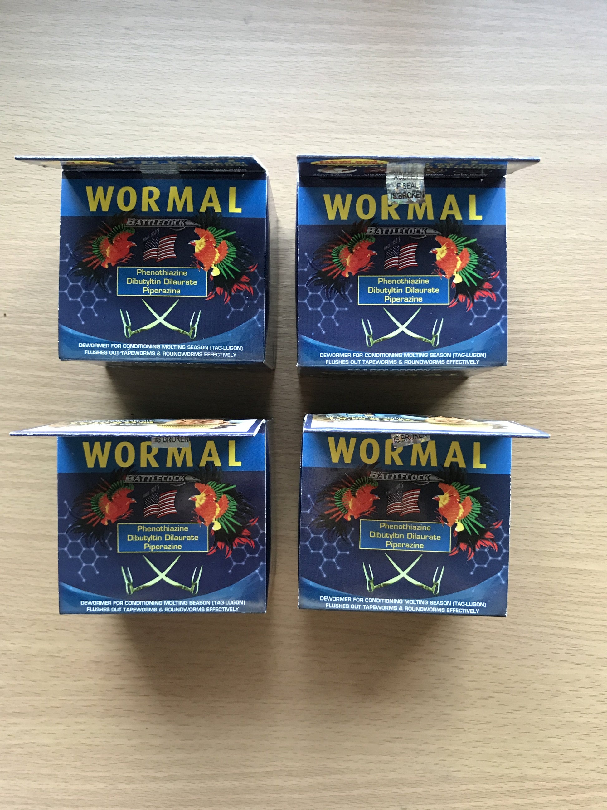 Wormal Maintenance Dewormer for Gamefowls